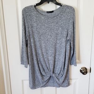 Sweater,  with a side knot,  soft, light